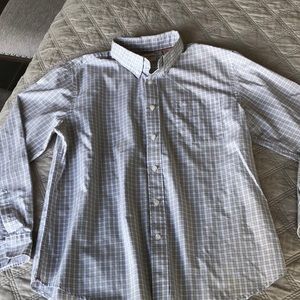 Dockers plaid long sleeve button up shirt, size large